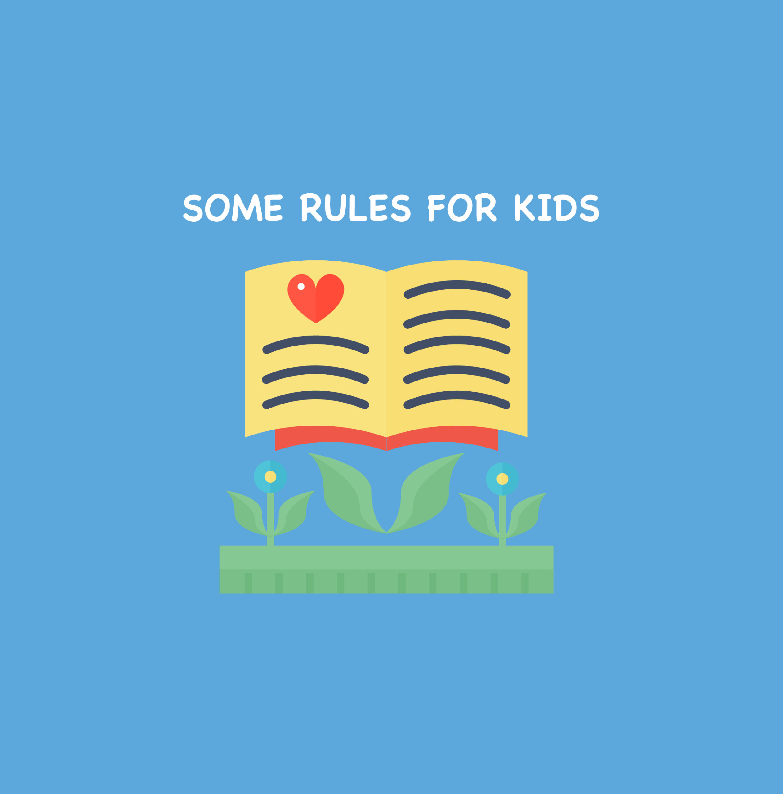 book cover- some rules for kids